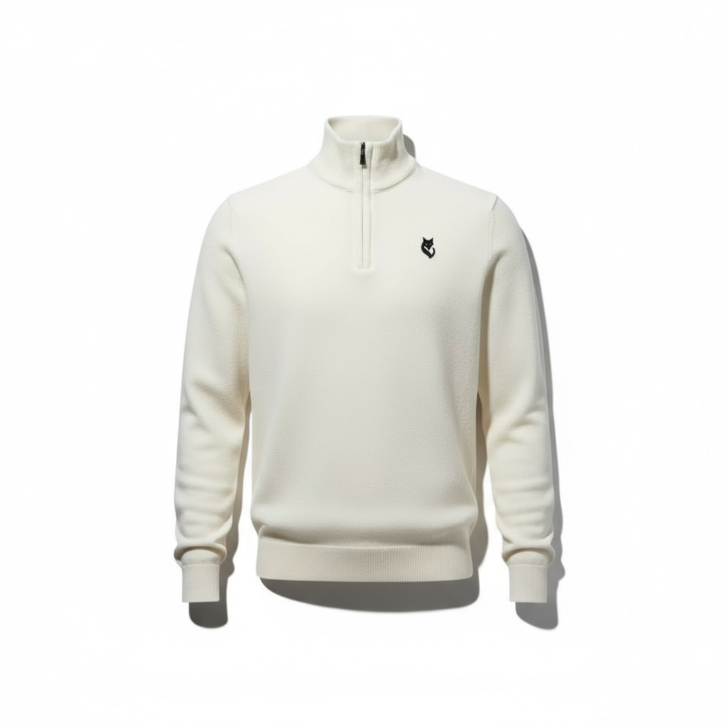 FUXY Strickpullover (Feinstrick, Ivory)