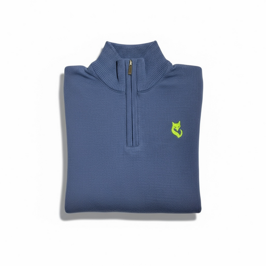 FUXY Strickpullover (Feinstrick) – Navy Blue